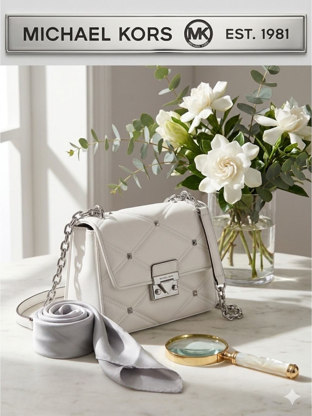 Michael Kors Quilted Convertible Shoulder Bag